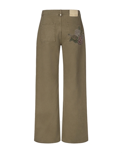 Stine Goya - Baggy Fit Pants - Ephemeral Bloom 